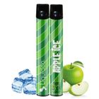 Wpuff - 1,7 % Nicotine Pomme Verte Apple Ice Liquideo - Vendu a l'unité - 600 puffs