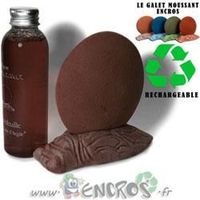 ENTRETIEN- Galet Rechargeable Moussant pour Encre sur les Mains - Chocolat