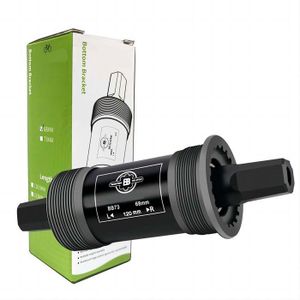Axe De Pédalier Carré JIS - Longueur 124.5mm - P2R - Neuf