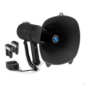 Mégaphone Portable SANON - Portée 300m, Micro Détachable, Port USB Et Enregistrement - Pour événements Sportifs, Guides Touristiques