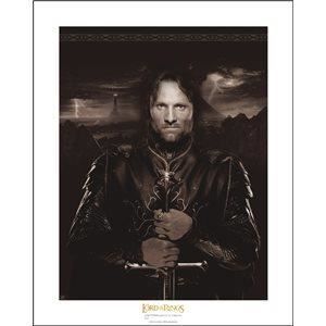 AFFICHE - POSTER Artprint Seigneur des anneaux Aragorn