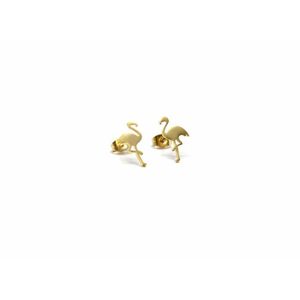 BO1042F Boucles d/'Oreilles Etoile Filante Acier Doré