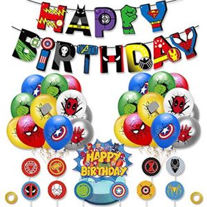 Decoration Anniversaire Avengers Cdiscount