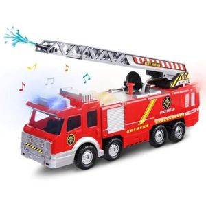 jouet camion de pompier sonore
