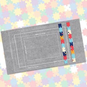 Tapis de Puzzle pour 1000 ou 1500 Pièces Rangement 117 x 66 cm Gris -  Cdiscount Jeux - Jouets