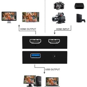 CARTE TUNER TV DIGITNOW Carte de Capture HDMI 4k,Capture 1080p60,