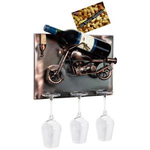 Décoration Unique: Porte-Bouteille Buveur sous Réverbère en Métal - Élégance et Caractère
