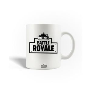 BOL Mug en Céramique Fortnite Battle Royale Logo Noir