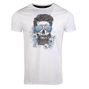 T-SHIRT Tee shirt - BLAGGIO - Assor 24 - Blanc - Homme - C