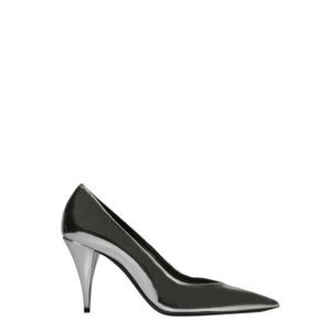 chaussures argentées