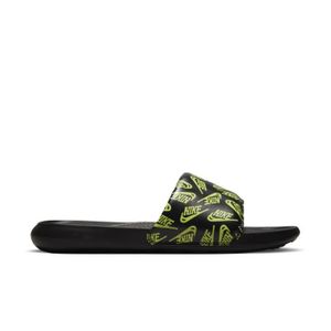 TONG claquettes Nike Victori One Print noir / jaune hom