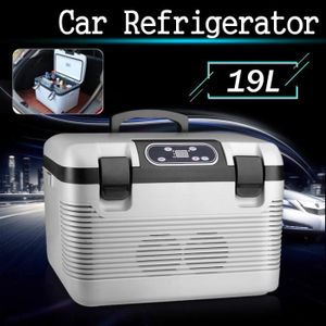 Mini r/éfrig/érateu De Portable Compresseur De Voiture avec La Connexion 12//24//220 Volts pour des Voitures Et des Camions Capacit/é 19L