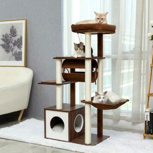 Arbre A Chat Bois Flotte Cdiscount