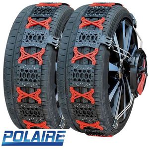 Chaînes à Neige SYNCHRO 9 Mm – Tension Automatique, Homologuées – Pour Adhérence Glace Et Neige