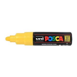 Uni-Ball Posca PC1MR J Marqueur pointe calibrée extra fine jaune 