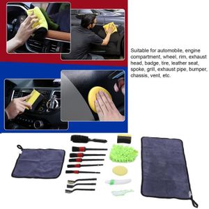 BROSSE - RACLETTE Pwshymi-Kit d'outils de nettoyage de voiture 16 pc