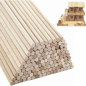 Tige en bois baton de bambou pour les loisirs creatifs - Cdiscount