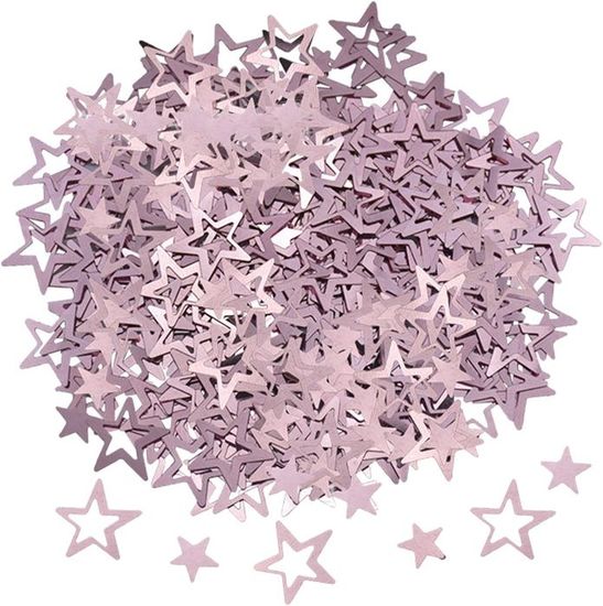 Lot De 50 Petits Papillons En Organza à Paillettes - Rose Clair - Pour Décorations DIY, Mariage, Scrapbooking