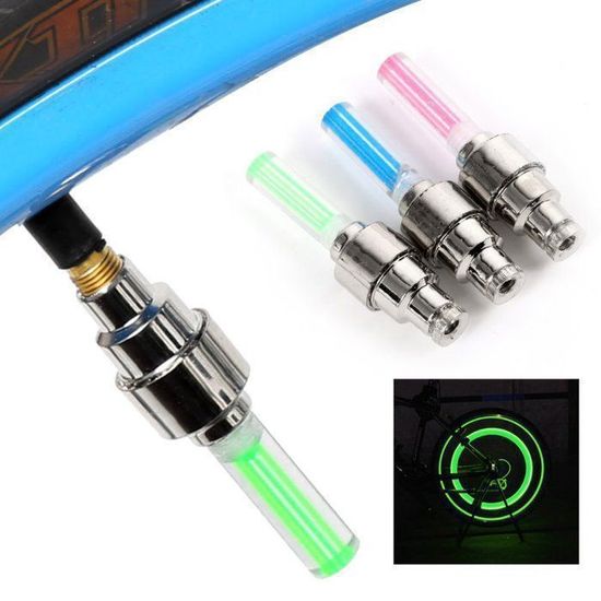 2 pièces roue de voiture lumière LED moto vélo lum... – Grandado
