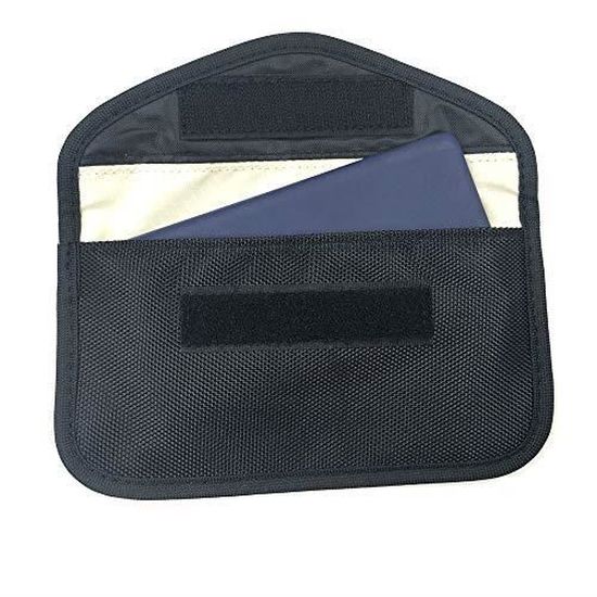 Pochette Militaire Anti-ondes étanche - Protection RFID, Blocage Signaux - VTCWORLD, Taille Large