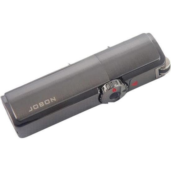 Briquet Coupe-vent Jet Réglable Rechargeable – Pour Camping, Barbecue, Randonnée – Alliage De Zinc - 2