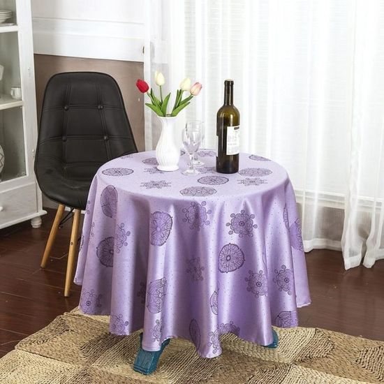 Nappe de table "Solar" - violet - 160x160cm