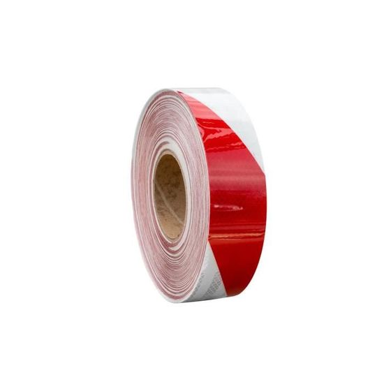 Bande réfléchissante remorque rouge-blanche - 1 m - Cdiscount Auto