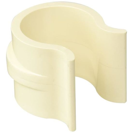 20 Clips Plastique 40mm Maniver Pour Serre - Fixation Housse Serre, Blanc - Lot De 2 X 10 Pièces