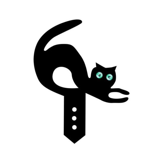 Autocollant Voiture Chat - Déco Amovible Pour Capot, Vitre, Carrosserie - Facile à Poser Et à Retirer - 12