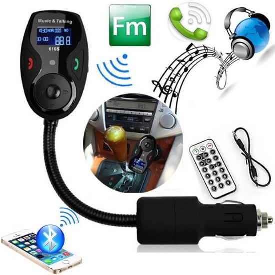 Generic Bluetooth-lecteur Audio MP3-sans Fil Mains Libres Kit De