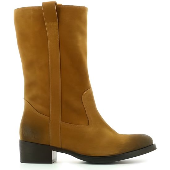 bottes kickers camel