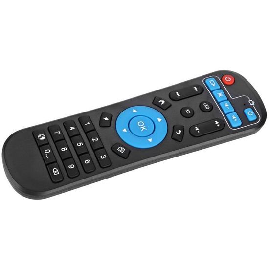 Télécommande De Remplacement Universelle Pour Sky Q - Sans Fil, Noire, Pas De Programmation Nécessaire
