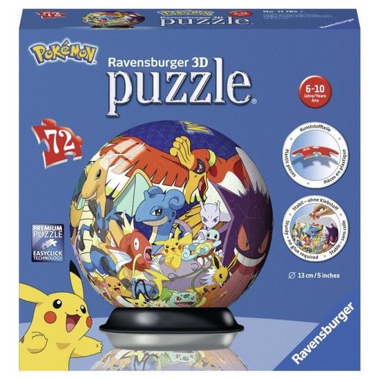 Ravensburger Pot à Crayons 3D Star Wars – 54 Pièces Numérotées, Sans Colle, Accessoires Inclus, 9,5 Cm