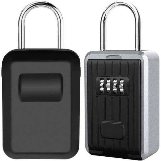 Boîte à clés à fixer / avec code Standers 11,6x9,6x4cm
