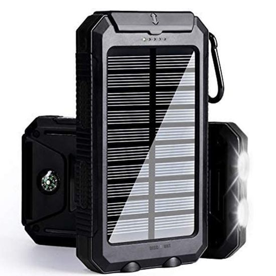 Generic CCLamp CL-1615 Chargeur solaire pour téléphone portable et batterie  15 W - Prix pas cher