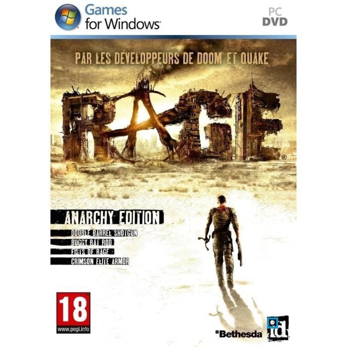 Bethesda PC Rage: Anarchy Edition / Jeu PC
