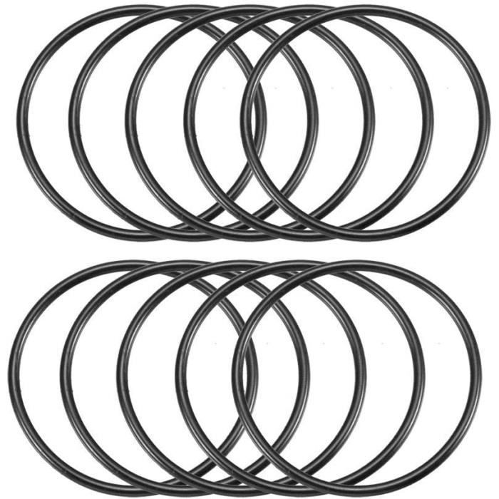 Corde Joint Torique NBR Caoutchouc Nitrile - Épaisseurs 1.5/2/3 Mm - Diamètre Extérieur 5 à 80 Mm