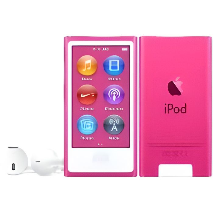 Apple iPod nano 16 Go 7 Génération Rose baladeur numérique