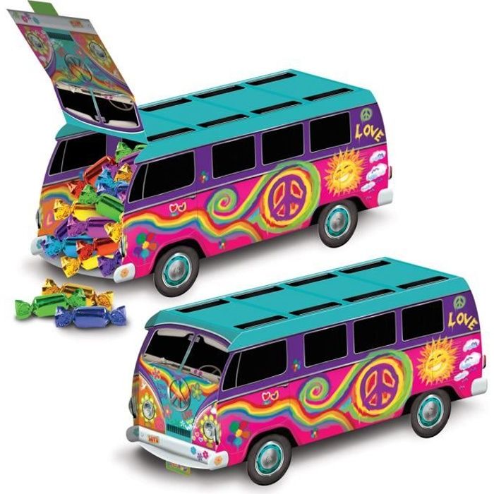 Centre de table bus années 60's