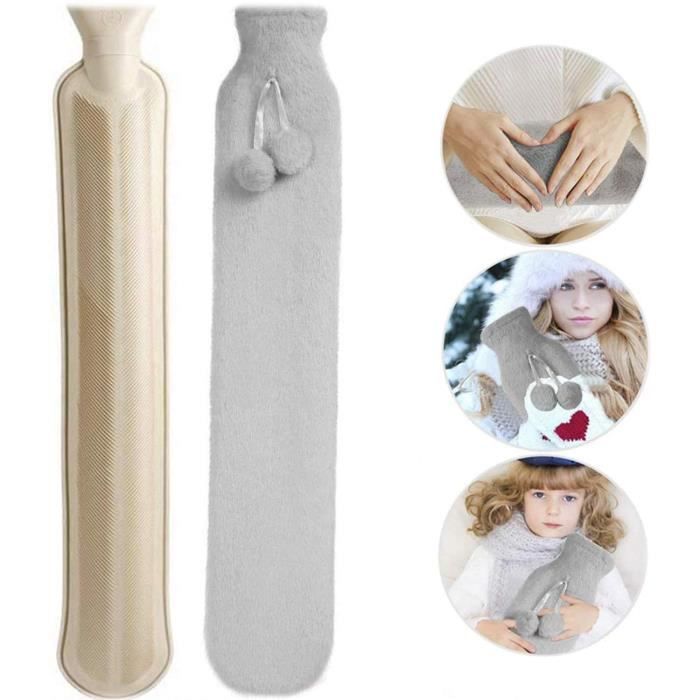 Bouillottes Bouillotte avec housse en peluche super douce pour enfants, cou et épaules, dos, jambes, taille chaude 72 x 102004