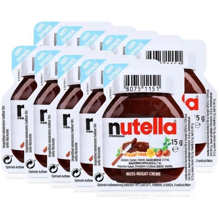10 Nutella - 10 x 15g portion