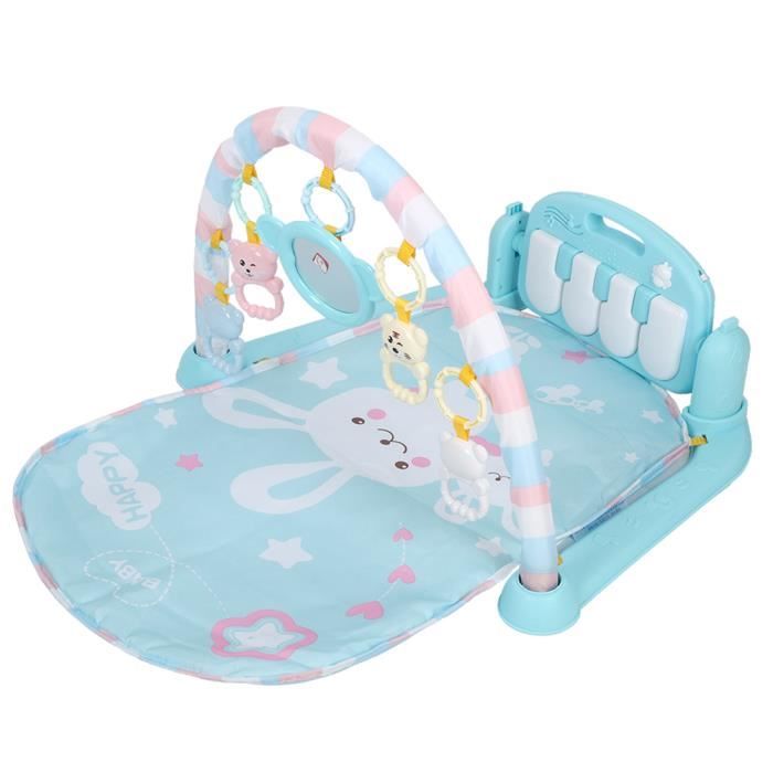 Jouet de tapis musique éducatif pour Bébé enfant (bleu)-DUO
