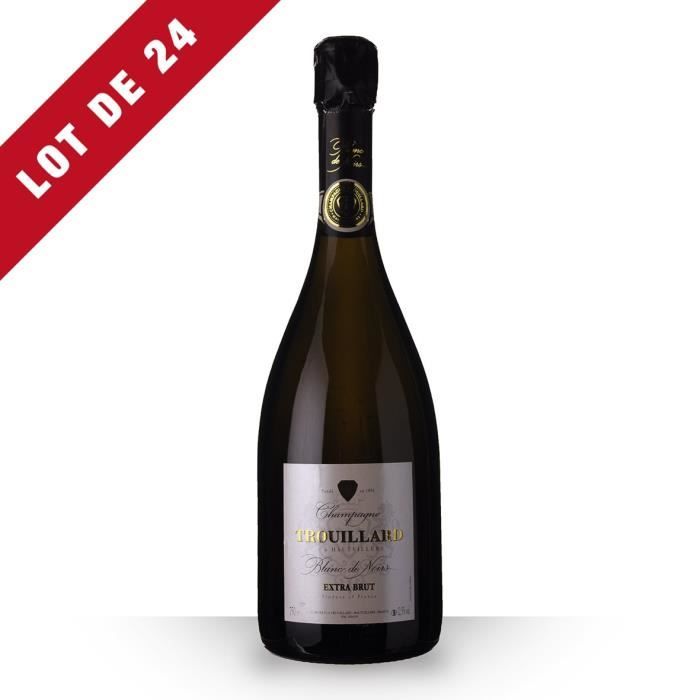 24X Trouillard Blanc de Noirs Extra Brut 75cl - Champagne