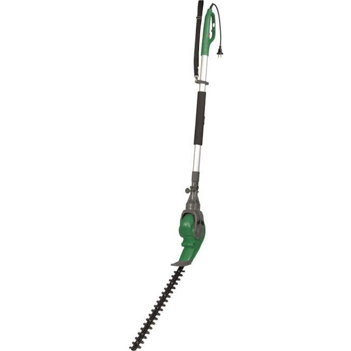 Taille haie perche PRO orientable télescopique 2.50 m 450W