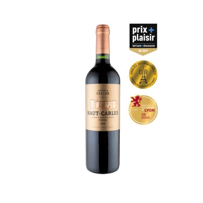 Haut-Carles - 2016 - Fronsac - Bordeaux - Vin rouge - Bouteille (75cl)