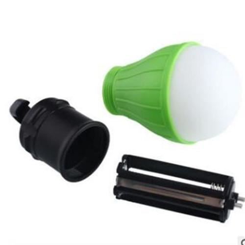 Mini lampes de camping, ampoules écologiques, accessoires de tente, lampes de randonnée - vert