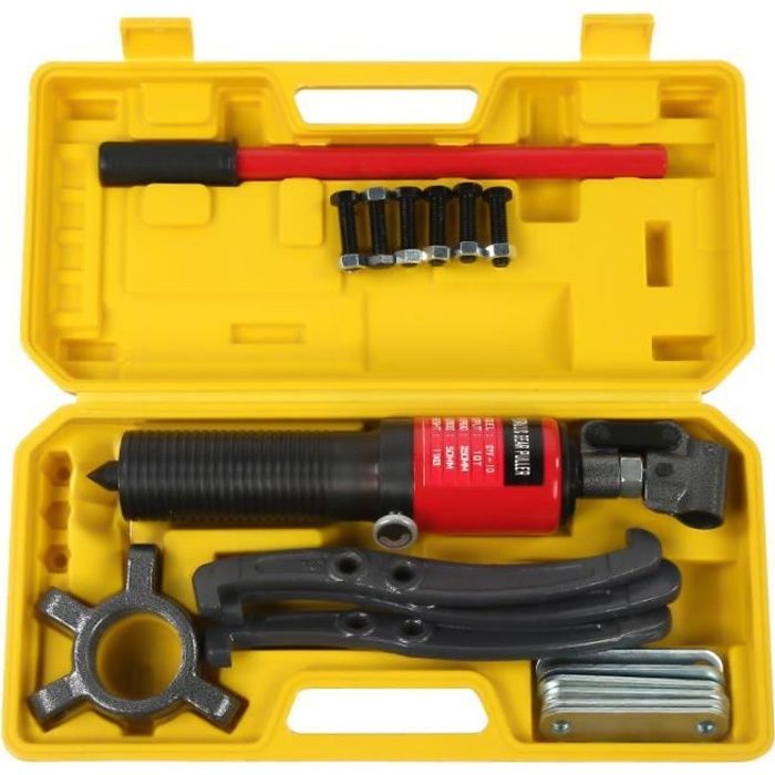 Extracteurs decolleur 10 tonnes hydraulique Gear séparateurs de Arrache moyeu Extracteur Roulement OLLage Outil Kit - OLL