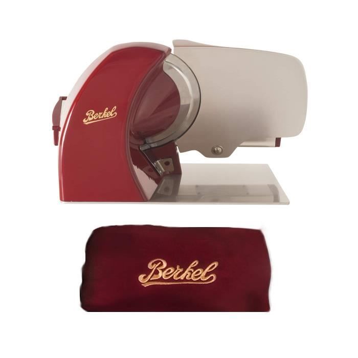 BERKEL - Trancheuse Home Line 250 + Housse pour Trancheuse Rouge