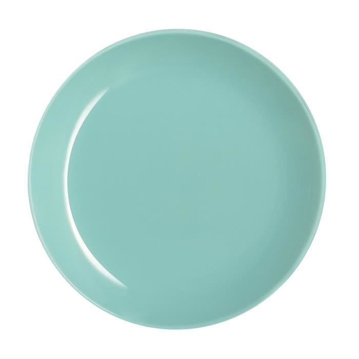 Assiette à dessert bleue givrée 20 cm - Arty - Luminarc Bleu