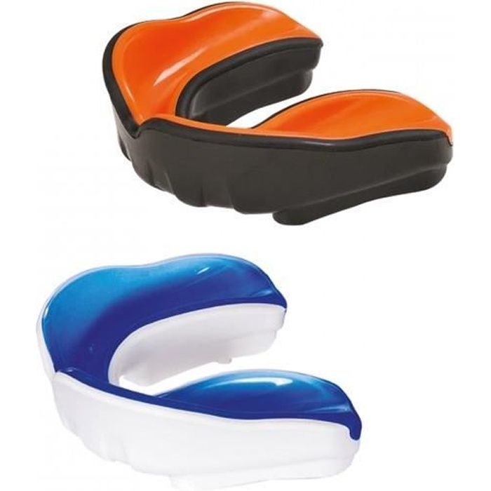 -Protège dent Métal boxe thermoformable - NoirBlanc/bleu - Junior- Junior-Blanc/bleu--- Junior-Blanc/bleu------Blanc/bleu -